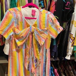 QUEEN OF SPARKLES fully sequined dress